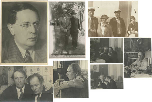 Архивные фотографии Алексея Толстого - 8 шт.